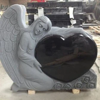 3- Single Headstones Upright